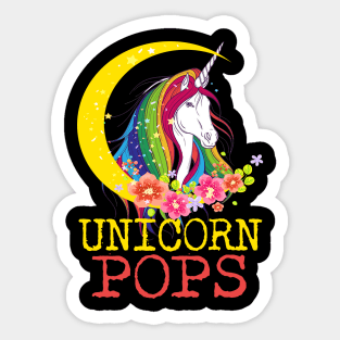 Unicorn Pops Sticker